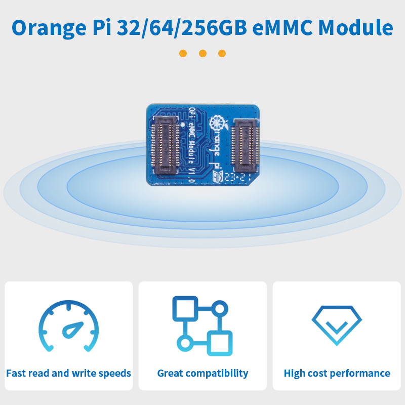 Orange Pi 5 Plus 32Gb - Módulo EMMC Orange Pi de 32GB