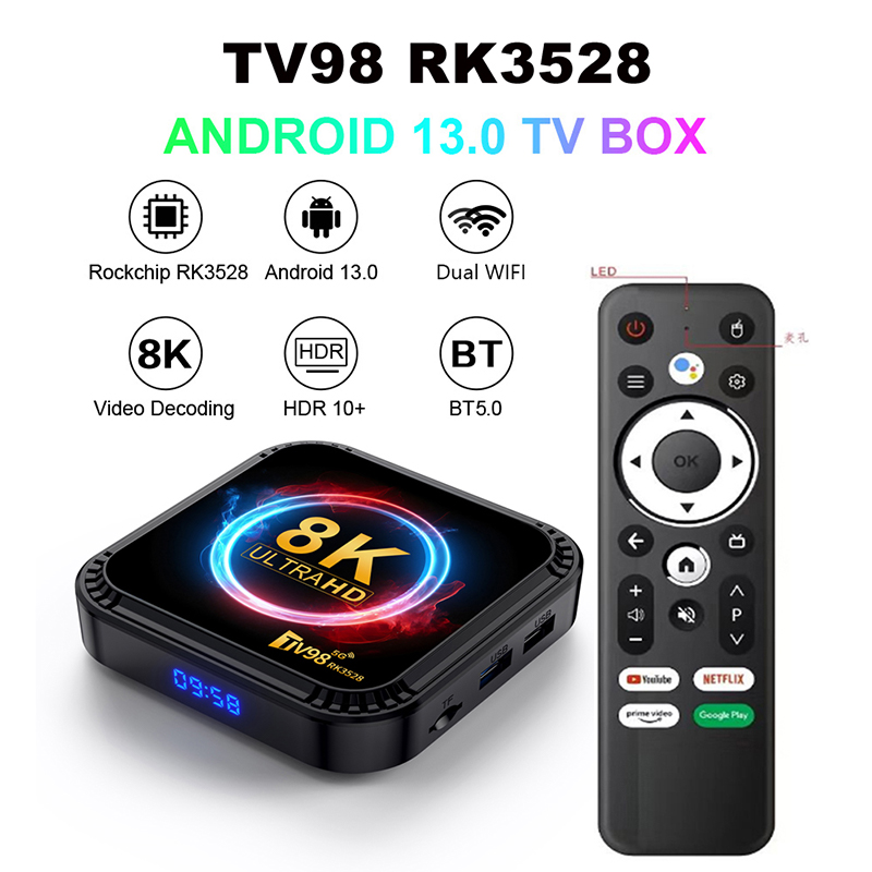 TV98 RK3528 TV Box Android 13  - Radxa Rock 5B 16Gb reseña y precio